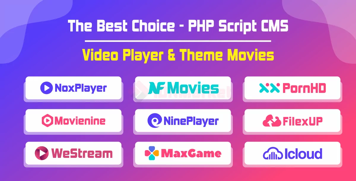 The Best Choice PHP Script CMS - Video Player, Theme Movies & Other Script